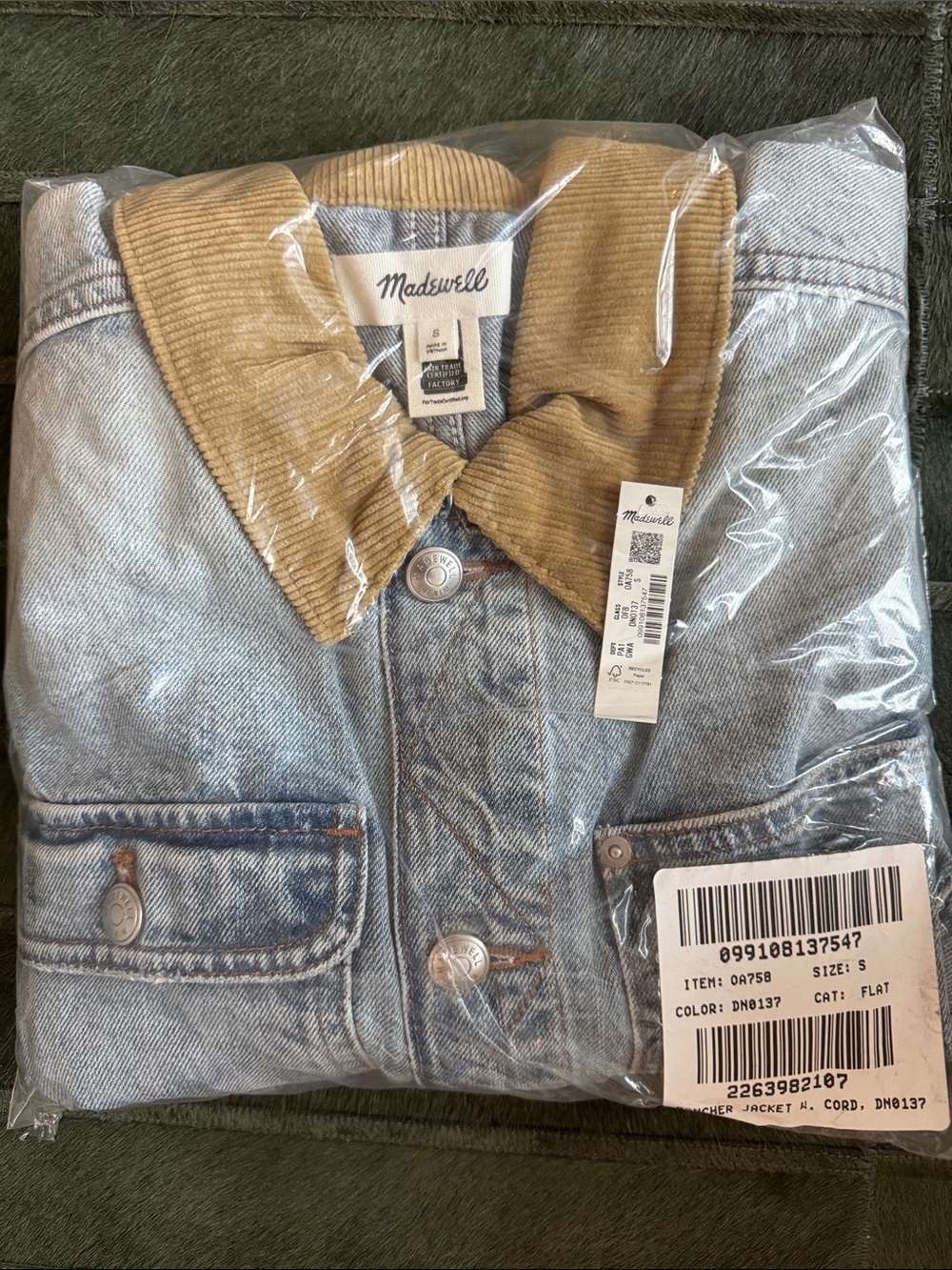 Madewell Denim Rancher Jacket - NWT - Picture 6 of 7